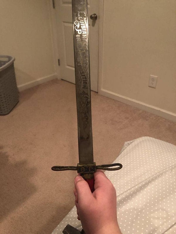 9. «Мой 116-летний меч все еще в отличном состоянии».