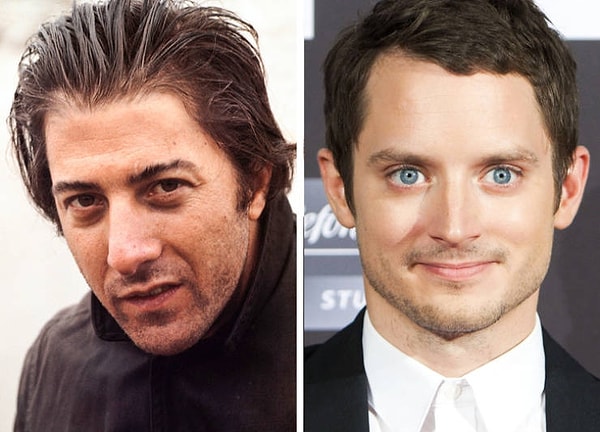 18. Дастин Хоффман и Элайджа Вуд - 32 года