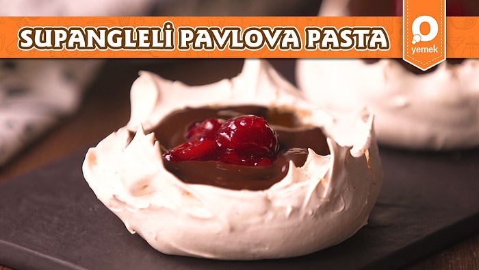 Bayılarak yiyeceğiniz Supangleli Pavlova Pastacıkları Nasıl Yapılır?