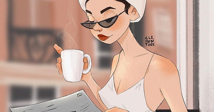 15 иллюстраций, которые показывают, как люди проводят время на карантине