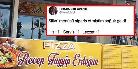 Yurt Dışında Zincir Haline Gelen 'Recep Tayyip Erdoğan' Pizza Salonuna Yapılan Yorumlar Herkesi Güldürdü