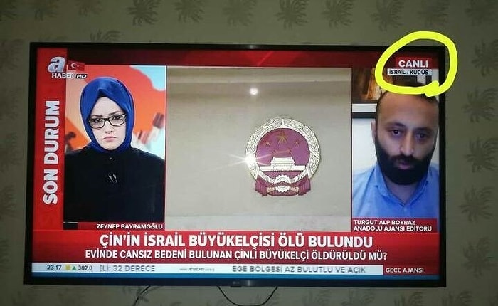 A Haber'in Canlı Yayında Kudüs'ü İsrail'e Ait Göstermesi Tepkilerin Odağında