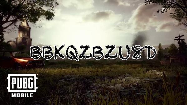 "BBKQZBZU8D" kodu ile PUBG Mobile sandıklarında şapka, araba skin'i, tava skin'i ve kıyafetler seni bekliyor!