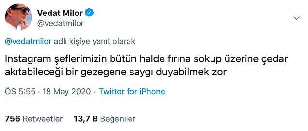 Plüton'u gastronomik açıdan da değerlendirdi Vedat Bey sonra...