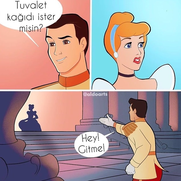 12. Beyaz atlı prensten şok tuvalet kağıdı teklifi.