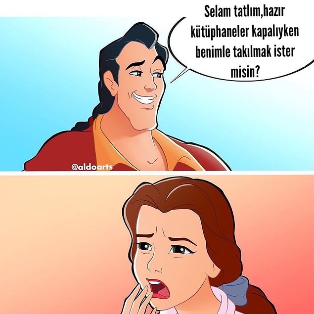 17. Kütüphaneyi avucunun içi gibi bilen bir delikanlı.