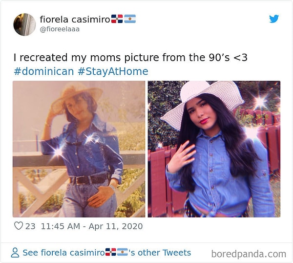 29. Воссоздала фото моей мамы из 90-х