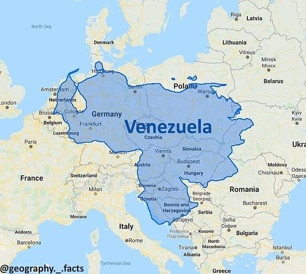 7. Venezüella Avrupa'da olsaydı: