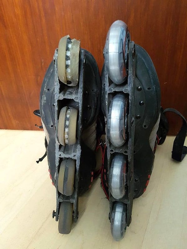 8. «Сегодня я наконец-то приобрел себе новые ролики».