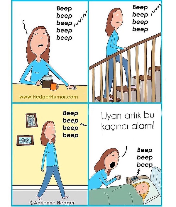 3. Uyanmak hepimizi çok zorluyor.