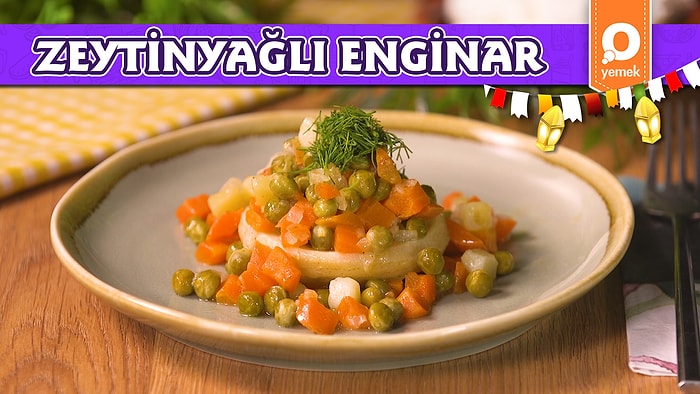 Ege Mutfağından Sofranıza! Zeytinyağlı Enginar Nasıl Yapılır?