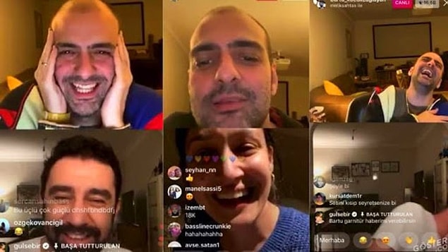 Canlı yayına alındığı gibi atılan talihsiz ünlülerin yanında uzun uzun sohbet edebilme imkanı olan insanlar da yok değil! 😂