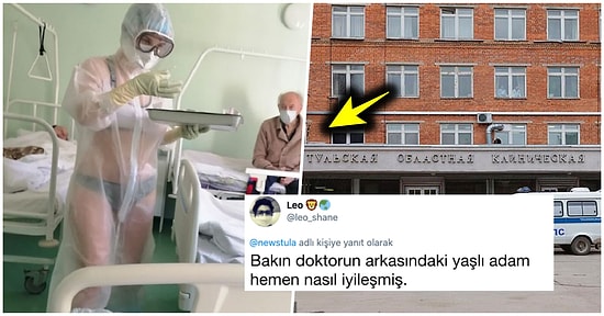 Rusya’da Sıcaklara Daha Fazla Dayanamadığı İçin İç Çamaşırları ile Çalışan Hemşire Davalık Oldu!