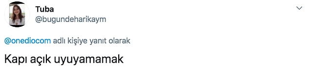 8. Bu bende de var. Oturamam bile kapısı açık yerde.
