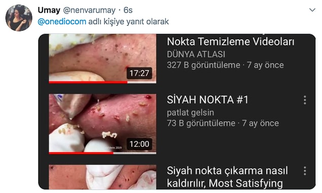 21. Ay tutmayın beni kusacağım.