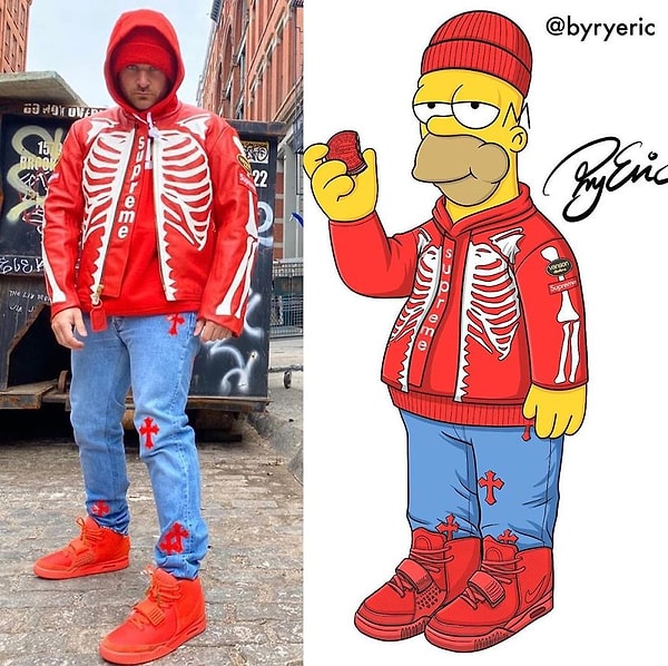 2. Гомер Симпсон из "Симпсонов"