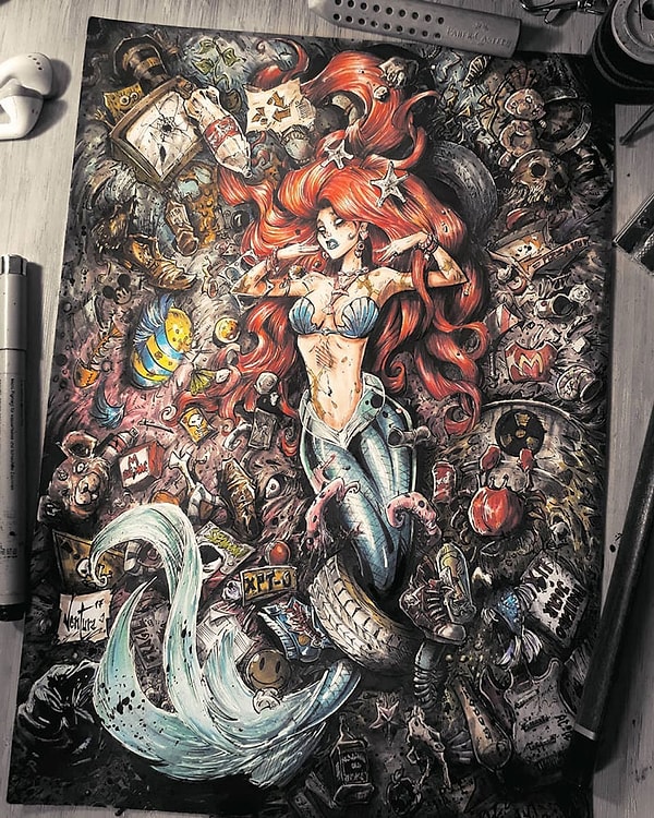 1. Русалочка