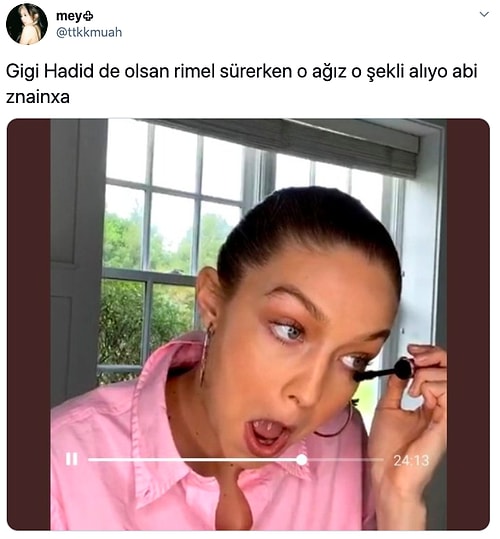 6 Aylık Hamile Olan Gigi Hadid Estetik İddialarına Yanıt Verdiği Makyajsız Hali ile Görenleri Şaşırttı!