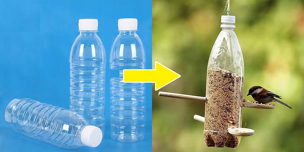 Kullanıp Attığımız Plastikleri Aslında Atmayarak Tekrar Faydalanabileceğimize Örnek 12 Harika Dönüşüm