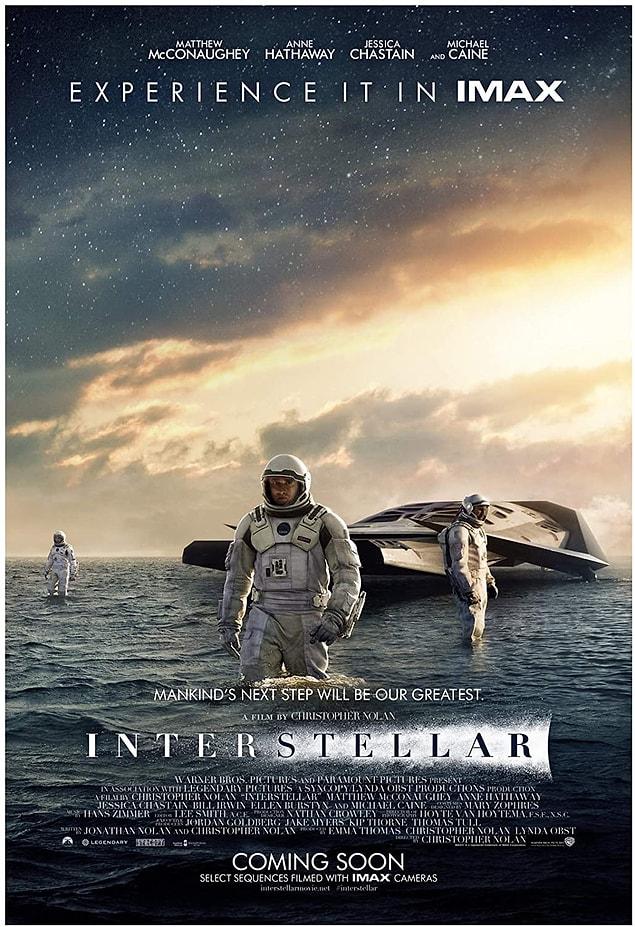 15. Interstellar "Yıldızlararası" (2014)