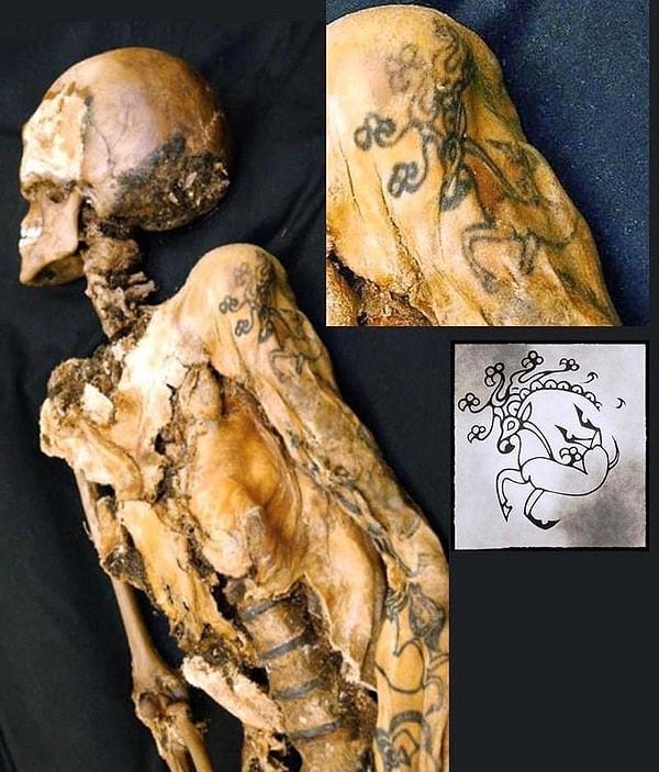 10. 2500 yıllık bir dövme: