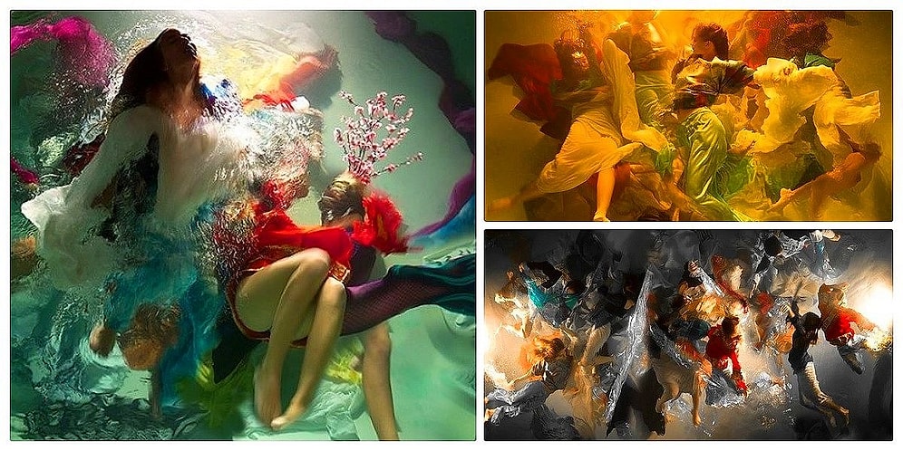 Ünlü Fotoğrafçı Christy Lee Rogers'ın 17. Yüzyıl Tablolarından Ayırt Edemeyeceğiniz Harika Su Altı Fotoğrafları