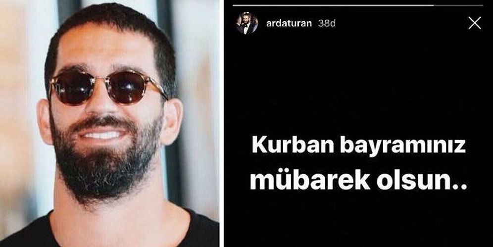 19 Mayıs'ta Çocuk Bayramı Kutlayan Arda Turan Ramazan Bayramı Yerine Kurban Bayramı Kutlayarak Kendini Tiye Aldı