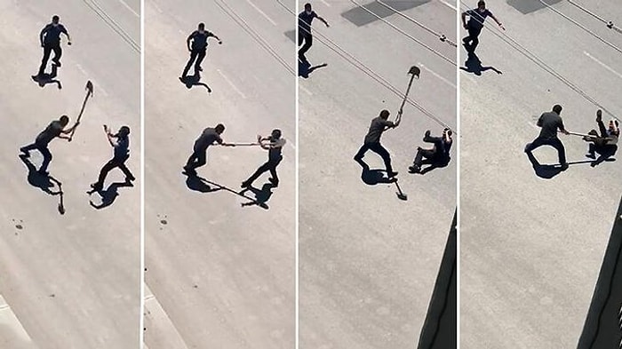 Hastaneye Götürülmek İstenen Kişi, Ambulansa Taş Fırlatıp Polislere Kürekle Saldırdı