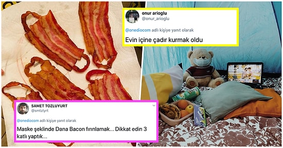 Karantina Günlerinde Yaptıkları En Acayip Şeyleri Paylaşırken İnsana 'Yalnız Güzel Delirdik' Dedirten 17 Kişi