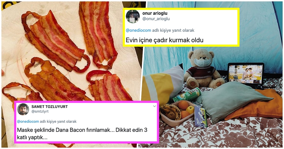Karantina Günlerinde Yaptıkları En Acayip Şeyleri Paylaşırken İnsana 'Yalnız Güzel Delirdik' Dedirten 17 Kişi