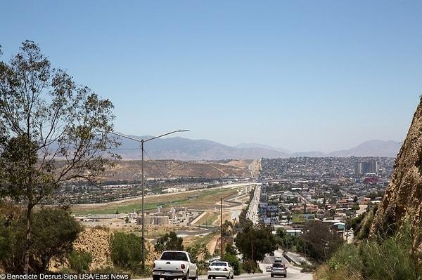 7. San Diego ve Tijuana, Meksika sınırı: