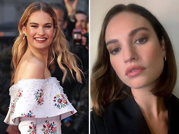 14. Лили Джеймс