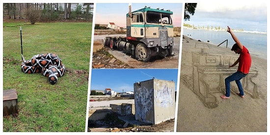 Gerçekten Neler Olduğunu Anlayabilmek İçin Tekrar Bakmayı Gerektirecek 15 İlginç Fotoğraf