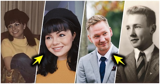 Aile Büyüklerine Olan Benzerlikleriyle Gen Aktarımının Tam Bir Mucize Olduğunu Kanıtlayan 17 Kişi