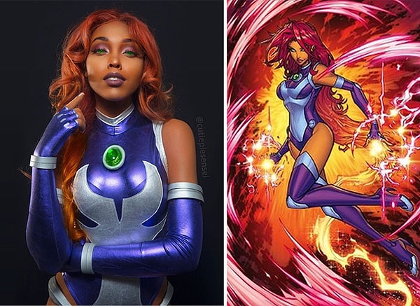 9. Старфаер (Юные титаны)