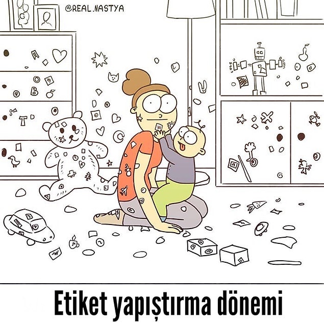 5. Her şeyi yapıştırmadan bitmiyor bu süreç.