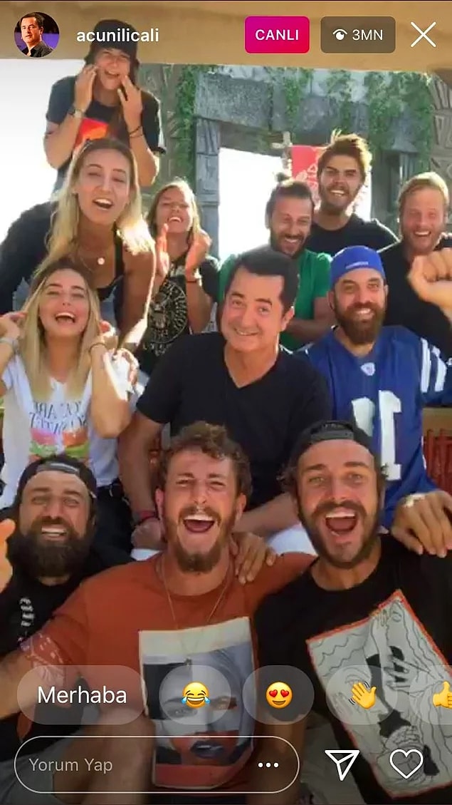 5. Acun Ilıcalı ile Survivor ekibinden Instagram canlı yayın rekoru geldi!