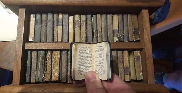 8. 111 yıllık minyatür Shakespeare oyunlarından okumaz mıydınız?