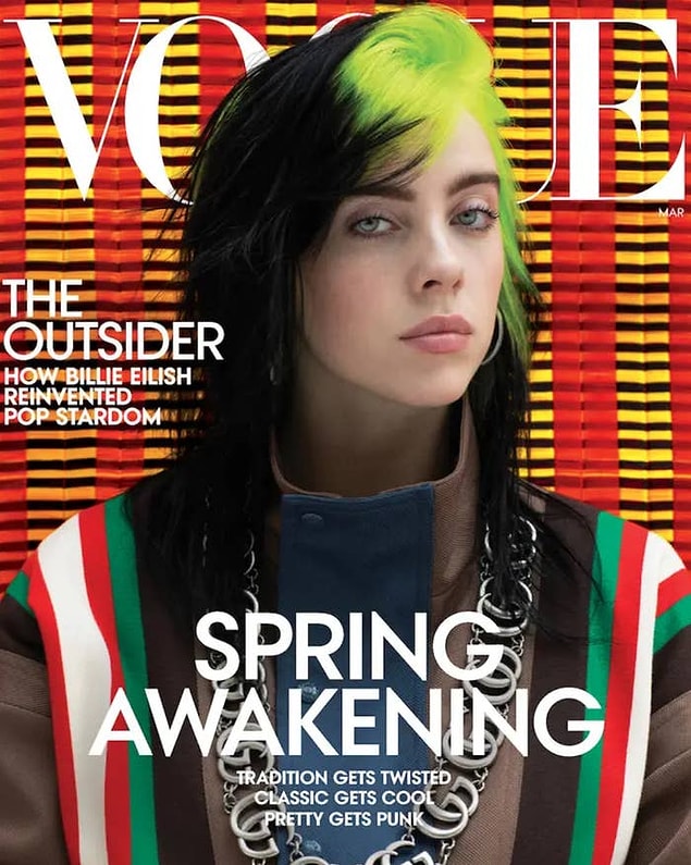 Vouge ile yaptığı röportajda ise şu cümleleri kurmuştu: