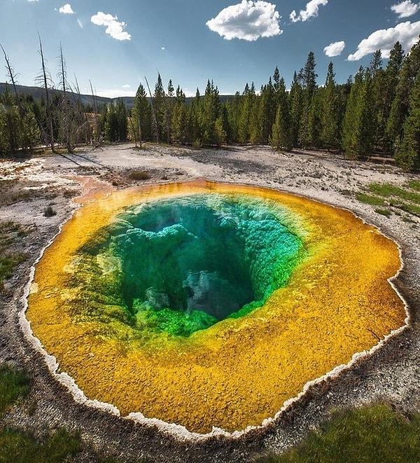 12. 'Yellowstone' Parkı, Amerika