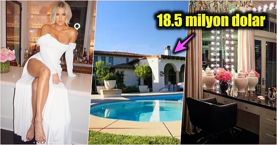 Khloe Kardashian’ın 18.5 Milyon Dolara Satışa Çıkardığı Ev Diyerek Haksızlık Yapacağınız Lüks Malikaneyi İnceliyoruz