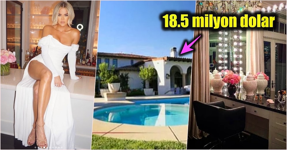 Khloe Kardashian’ın 18.5 Milyon Dolara Satışa Çıkardığı Ev Diyerek Haksızlık Yapacağınız Lüks Malikaneyi İnceliyoruz