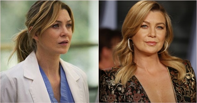 1. 'Meredith Grey' karakteriyle Ellen Pompeo: