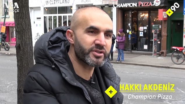 New York'ta Champion Pizza zinciri sahibi olan Hakkı Akdeniz'in ''gönüllerin şampiyonu'' olarak tanınmasını sağlayan, New York'ta yaz kış demeden, her çarşamba akşamı evsizlere pizza dağıtması.