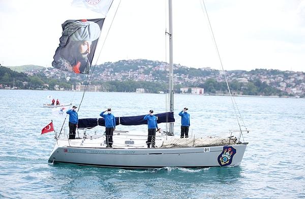 Gençlik ve Spor Bakanlığı ile Türkiye Yelken Federasyonu tarafından, 29 Mayıs İstanbul Boğazı Fetih Saygı Geçişi Etkinliği düzenlendi.