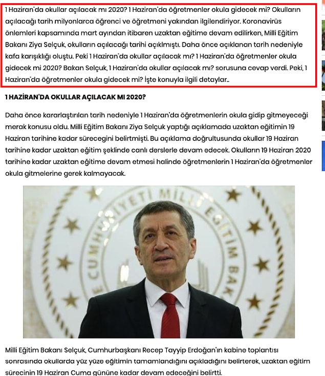 Bakın haber devam ediyor, ben masaüstünde giriş kısmında cevap var mı diye okurken çoktan 15 SANİYE geçti. Telefonda bu süre 30 saniyeyi geçti bile.