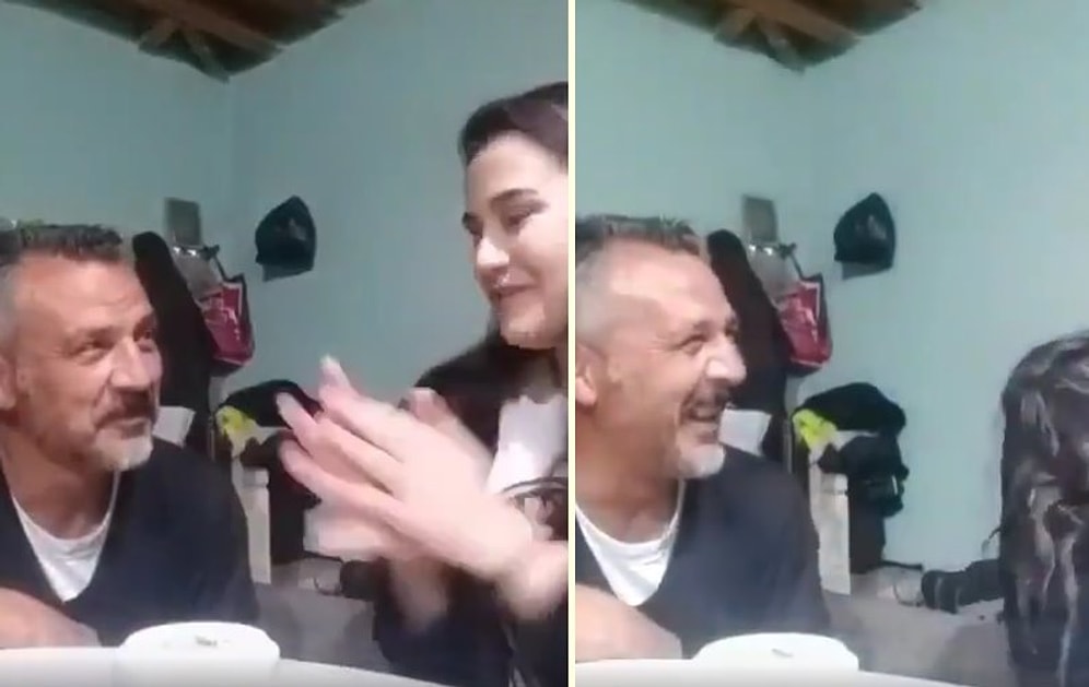 Babanın Kızına Hayran Hayran Bakışı Karşısında Duygularınıza Hakim Olamayacaksınız