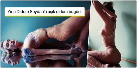 N'apıyorsunuz Didem Hanım?! Didem Soydan, File Çorabıyla Verdiği Pozlarla Ortalığı Yaktı Geçti!