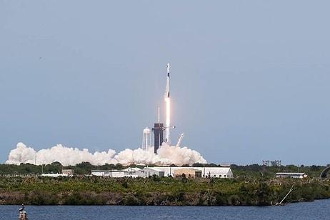 NASA Astronotlarını Taşıyan SpaceX'in Uzay Aracı Başarıyla Fırlatıldı 🚀