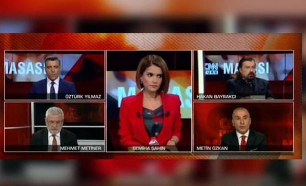 CNN Türk kanalında Semiha Şahin'in moderatörlüğünde AKP eski Milletvekili Mehmet Metiner, Ardahan Milletvekili Öztürk Yılmaz ve Sonar Araştırma Başkanı Hakan Bayrakçı da konuya ilişkin değerlendirmelerde bulundu.